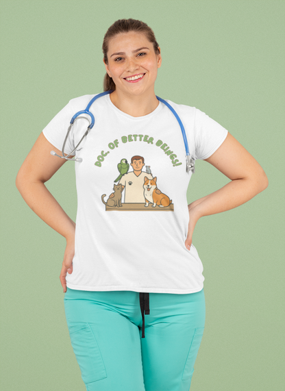 Doc of Better Beings (women-vd-t-shirt)
