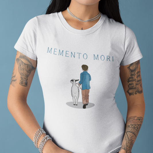 Memento Mori — Women's Half Sleeve Round Neck T-Shirt