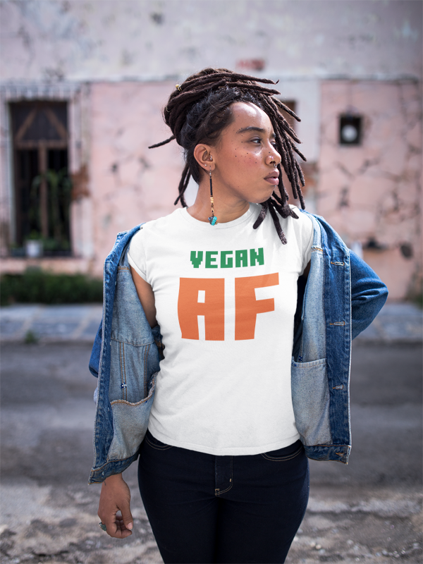Vegan AF (women-vd-t-shirt)