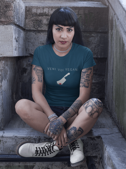 Veni Vidi Vegan (women-vd-t-shirt)