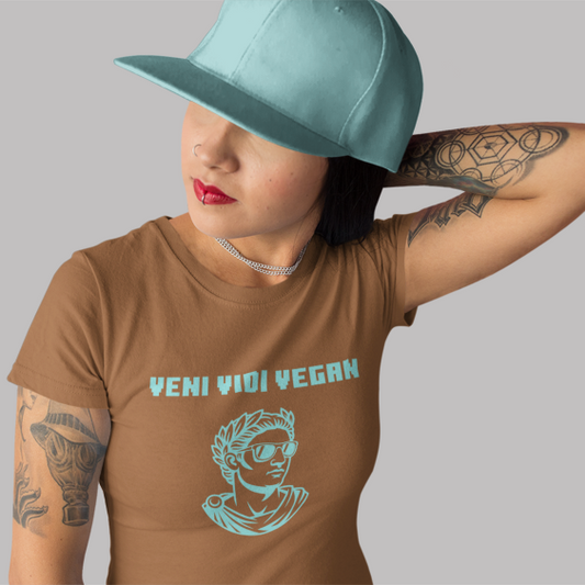 Veni Vidi Vegan (women-vd-t-shirt)