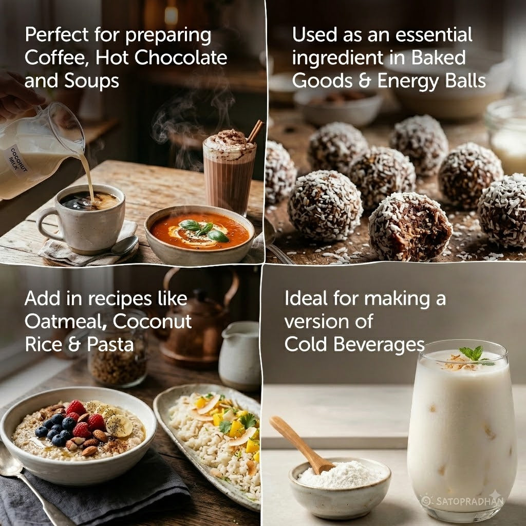 Coconut Mylk Powder 200g - Plant-Based & Pure | No Added Sugar or Flavour | Maltodextrin-Free