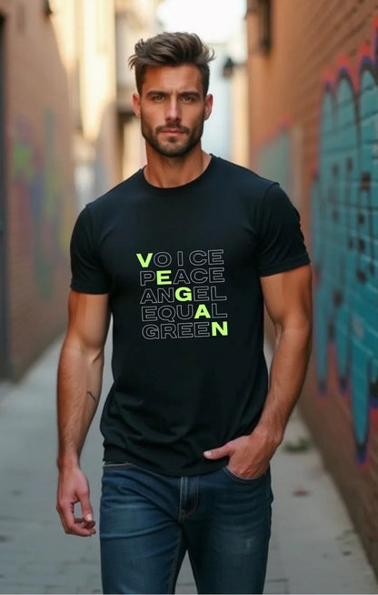 T-Shirt | VEGAN - Voice , Peace