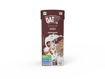 Oatey Premium Millet Milk Plant-Based Vegan Milk, 200ml