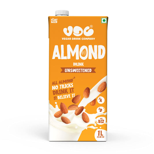 Vegan Drink Company Almond Milk Unsweetened 1 litre