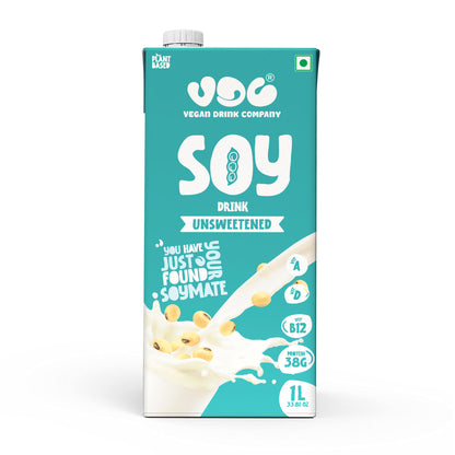 Vegan Drink Company Soy Milk Unsweetened 1 Litre