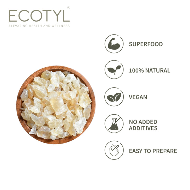 Ecotyl Gond Katira | Natural Cooling Gum | 200g