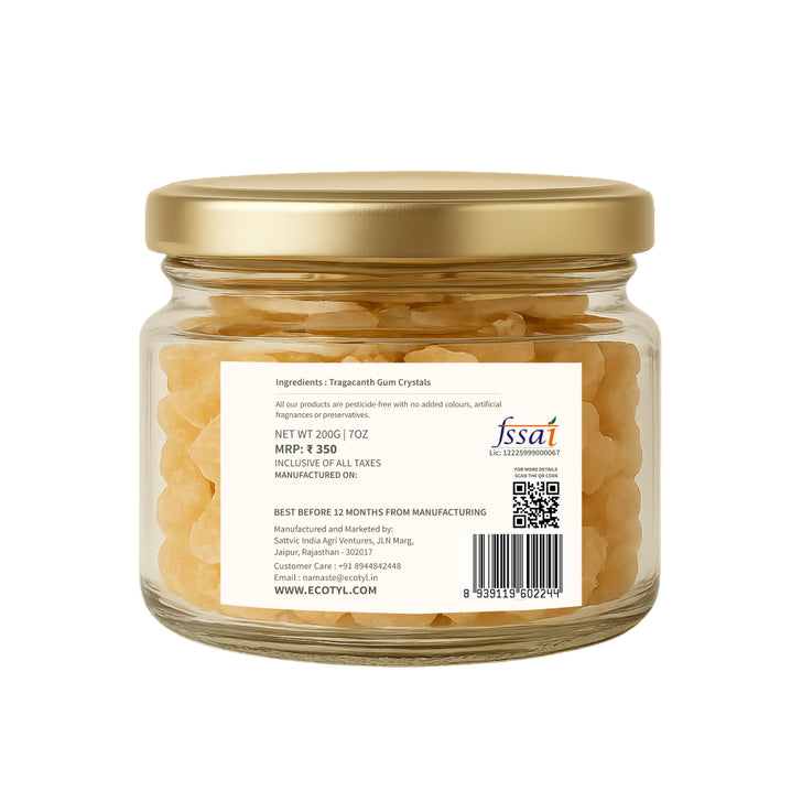 Ecotyl Gond Katira | Natural Cooling Gum | 200g