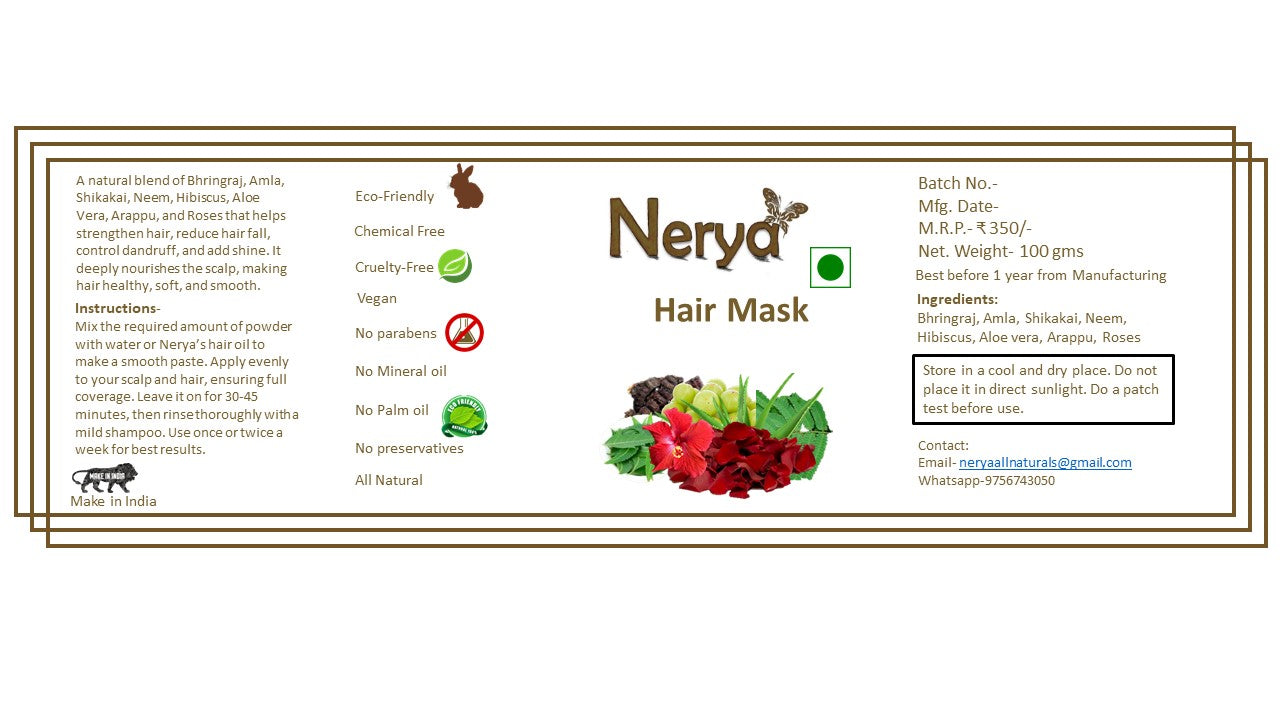 Nerya Hair Mask - 100 g