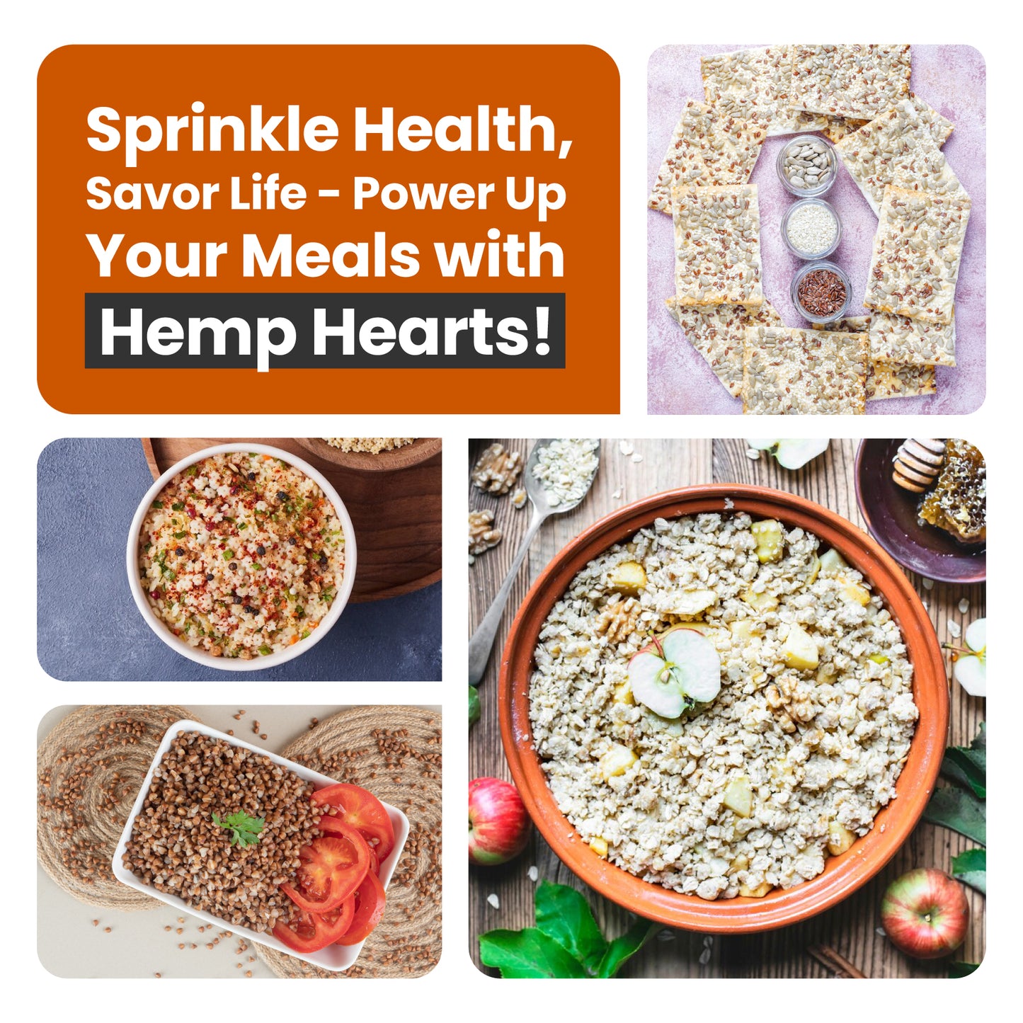 Hemp Hearts - 250gm High in Protein and Fiber