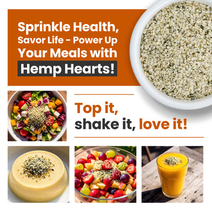 Hemp Hearts - High in Protein and Fiber