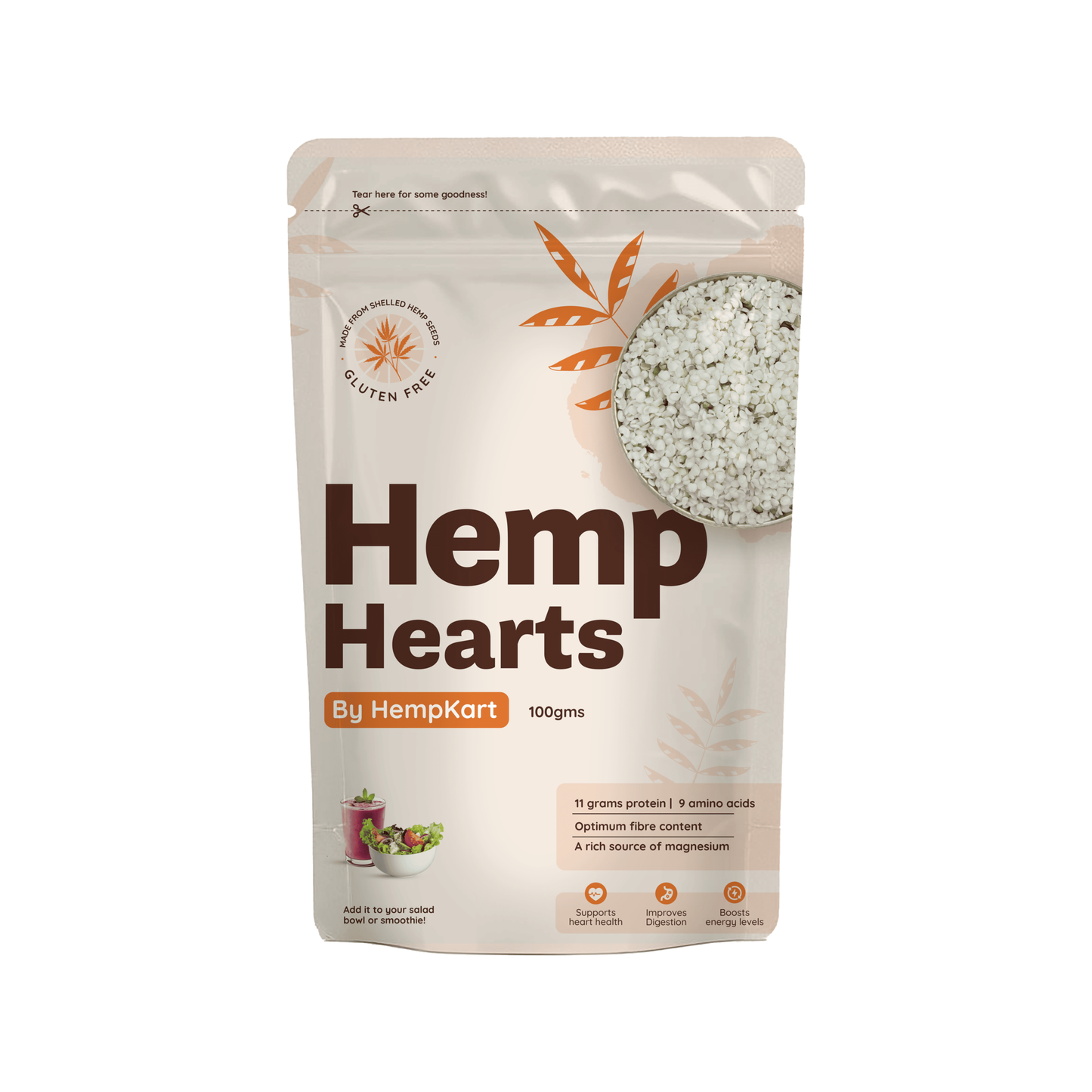 Hemp Hearts - High in Protein and Fiber