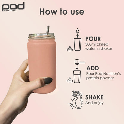 Pea Protein Isolate Powder | Vegan Plant Protein, No Added Sugar, Dairy Free| Clean & Easy to Digest with Essential Amino Acids (500 Grams, Mexican Guava)