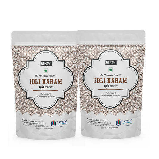 Gourmet Craft Idli Karam ( (2 Packs - 150 g Each)