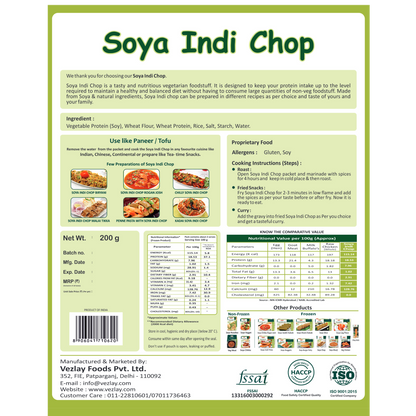 Vezlay Soya Indi Chop, 500gm