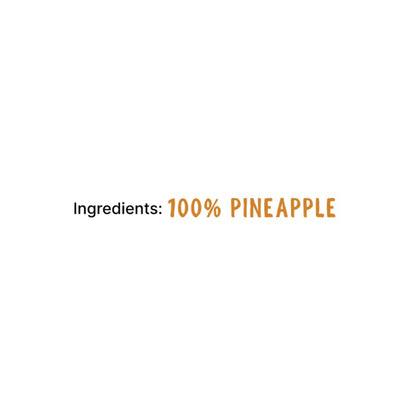 Barefruit Solar Dried Pineapple - 200G Pack