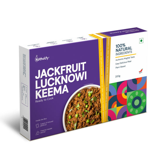 Kathalfy Jackfruit Lucknowi Keema ( Authentic Mughlai Taste) | 200 Grams (Pack of 2)