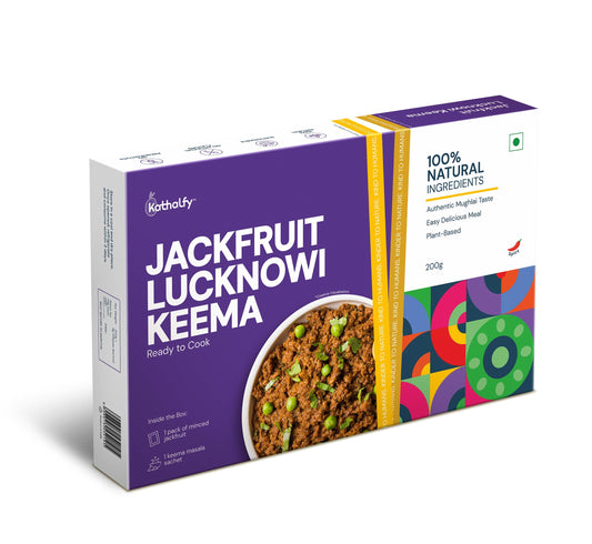 Kathalfy Jackfruit Lucknowi Keema ( Authentic Mughlai Taste) | 200 Grams (Pack of 2)