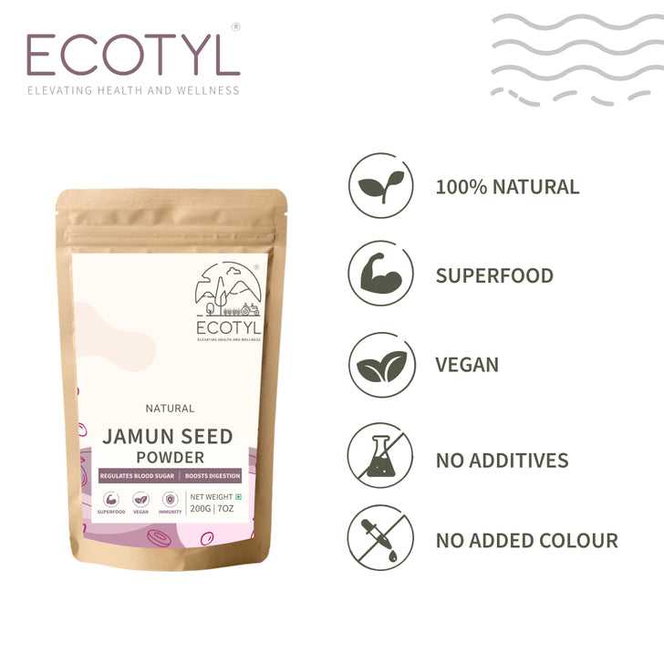 Ecotyl Jamun Seed Powder 200g