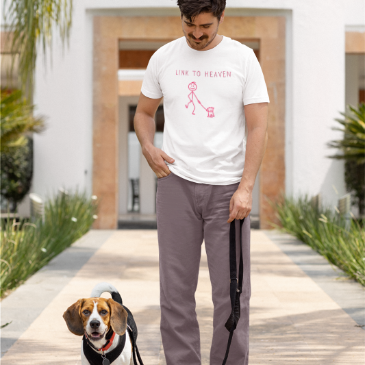 Link to heaven (male/unisex-vd-t-shirt)