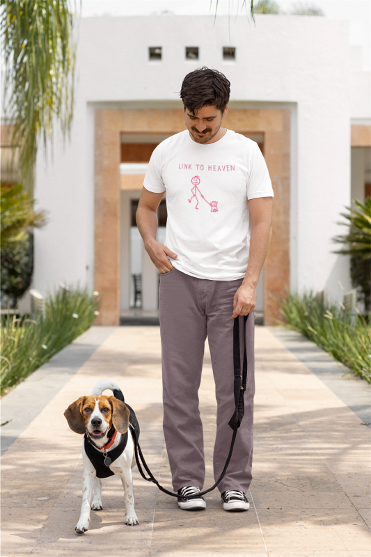 Link to heaven (male/unisex-vd-t-shirt)