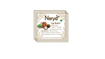 Nerya Vegan Lip Balm - 4 g