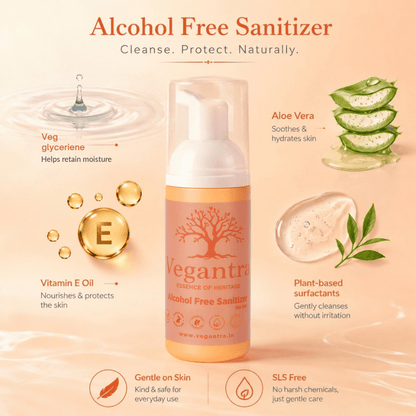 Vegantra Alcohol Free Sanitizer For Her 50ml