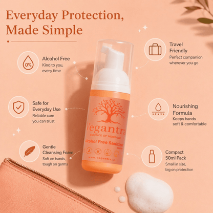 Vegantra Alcohol Free Sanitizer For Her 50ml