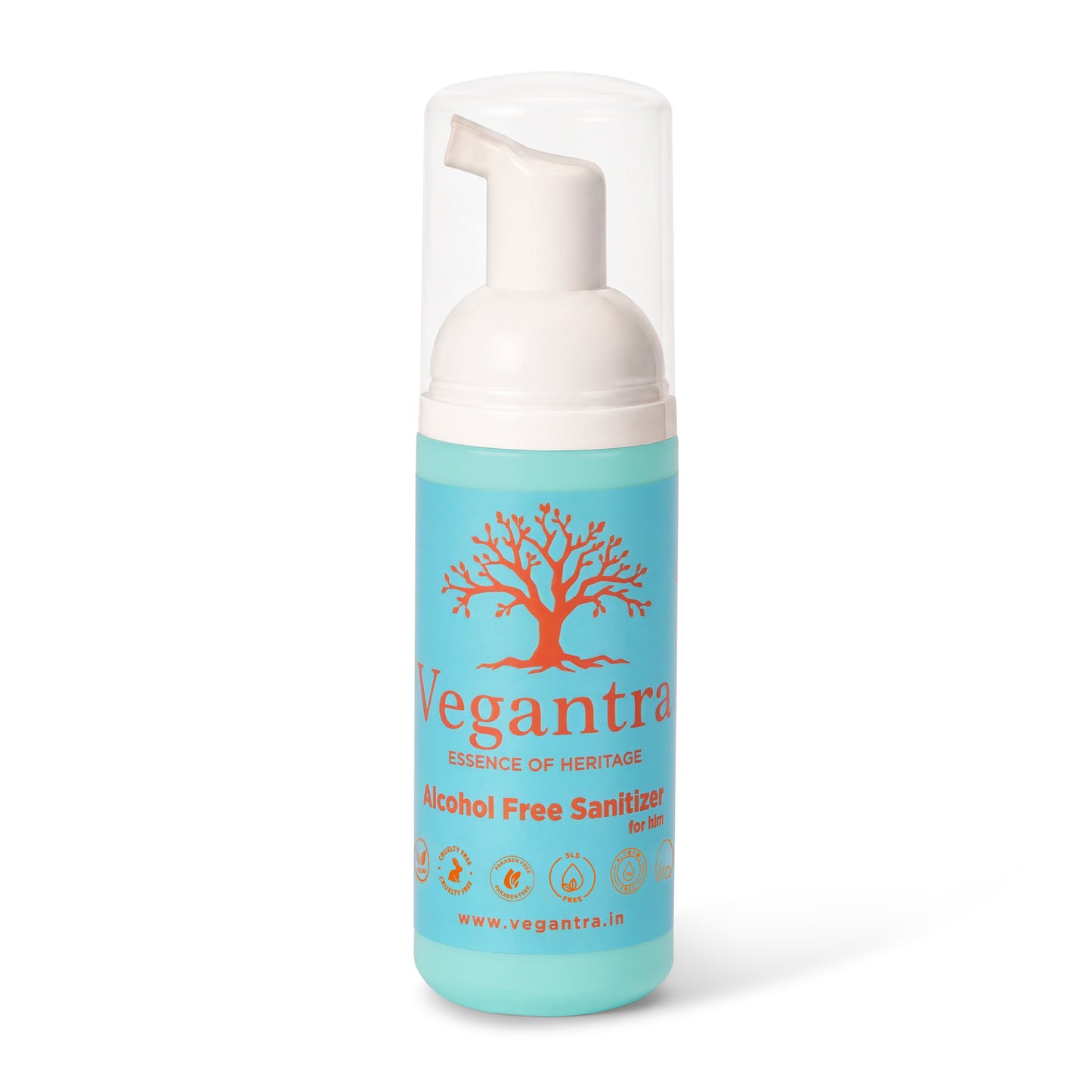 Vegantra Alcohol Free Sanitizer For Him 50ml