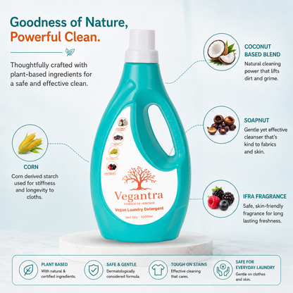 Vegantra Vegan Laundry Detergent 1000ml