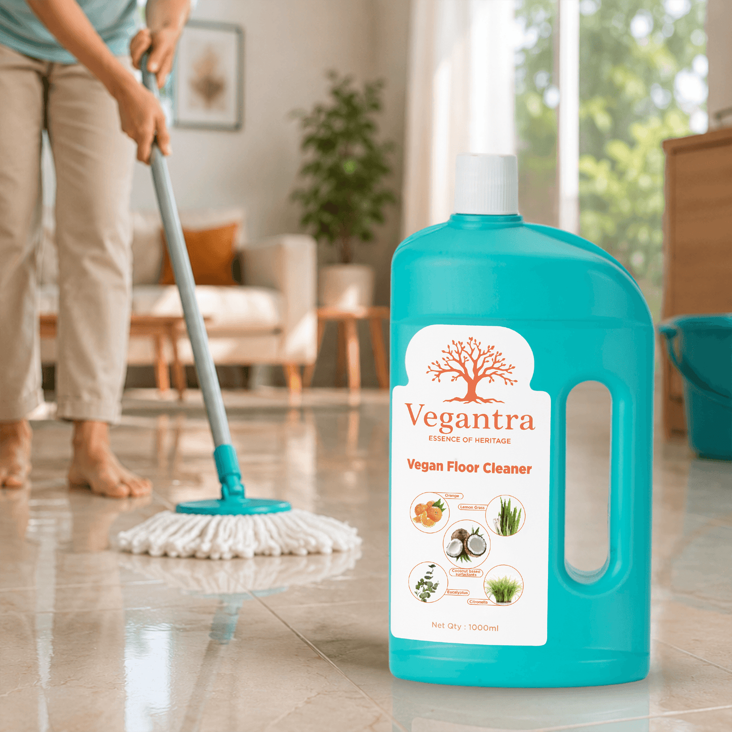 Vegantra Vegan Floor Cleaner 1000ml