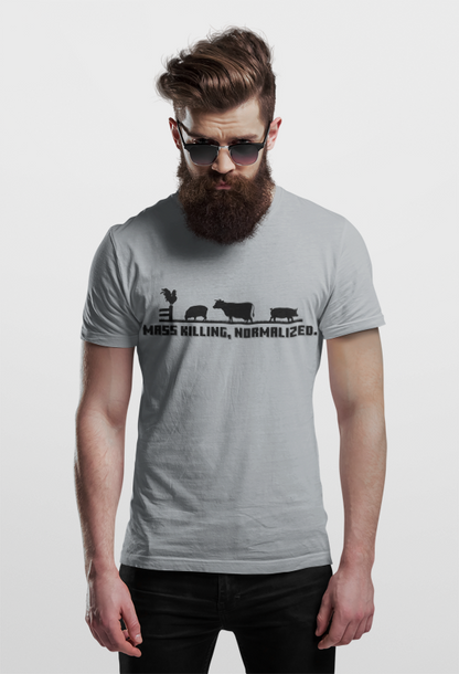 Mass Killing Normalised (male/unisex-vd-t-shirt)