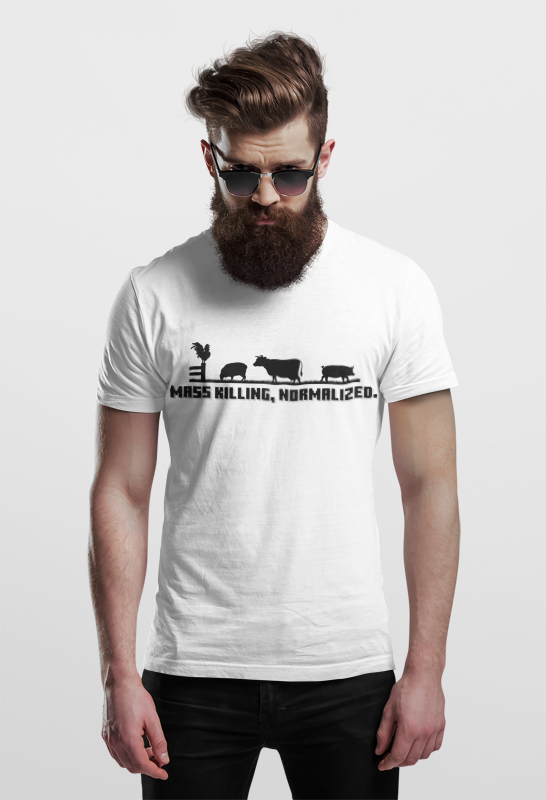 Mass Killing Normalised (male/unisex-vd-t-shirt)