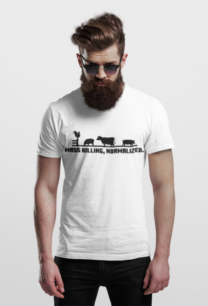Mass Killing Normalised (male/unisex-vd-t-shirt)