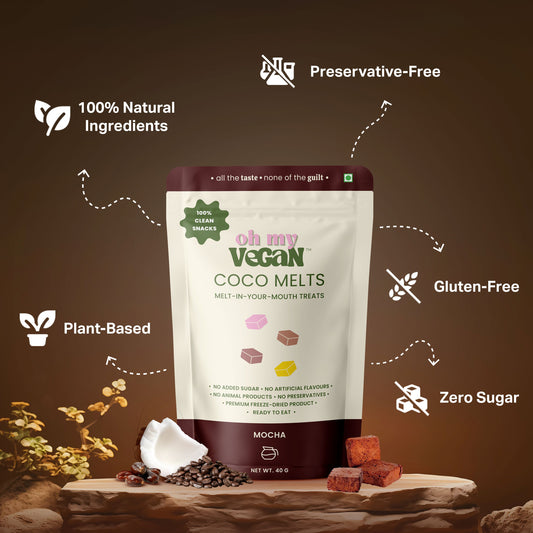 Oh My Vegan | Mocha Coco Melts