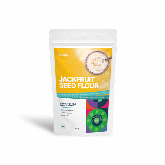 Kathalfy Jackfruit Seed Flour Powder | 200 Grams (Pack of 2)