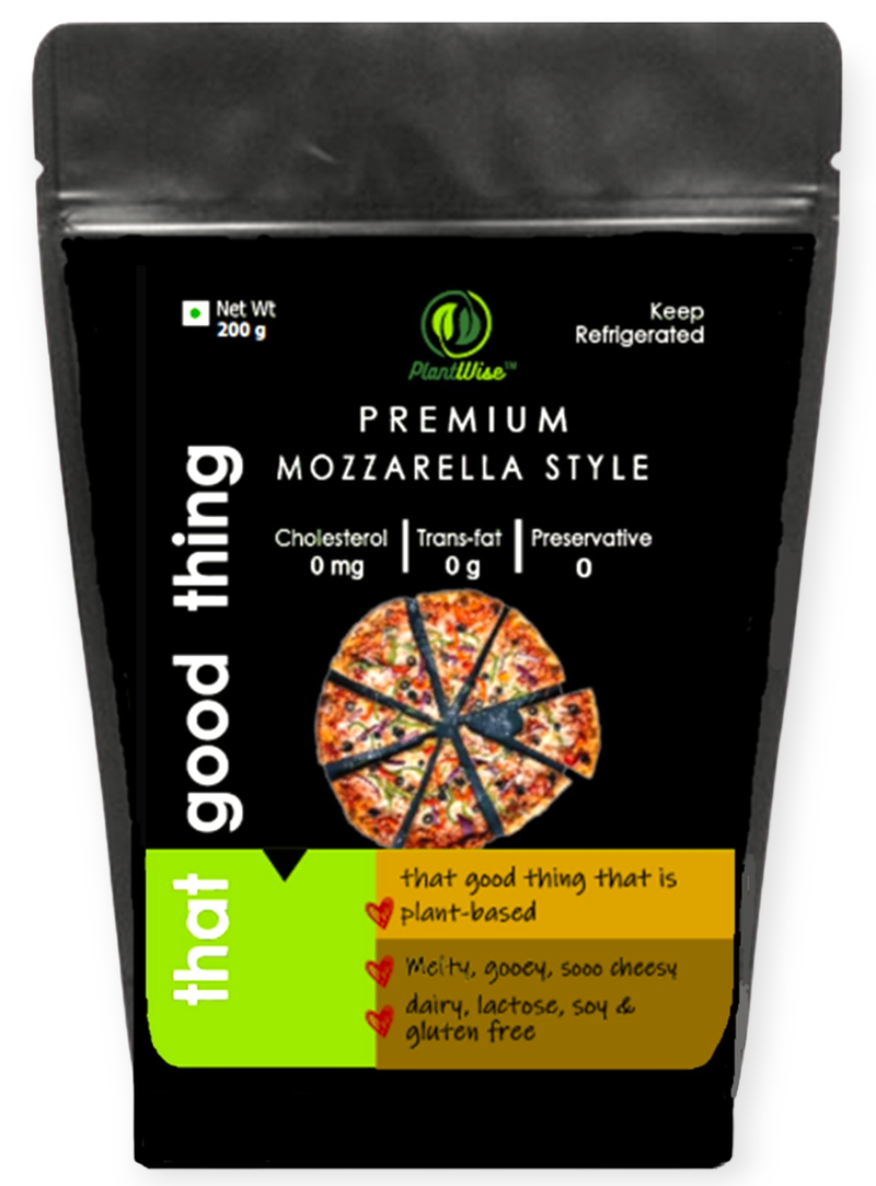 PlantWise Premium Mozzarella Block 200g