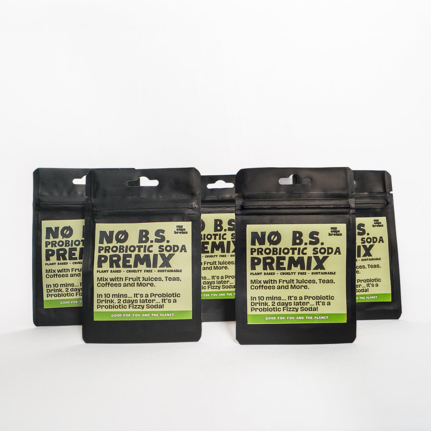 MyOwnBrews Probiotic Soda Premix | Gut Health | 1-Hour Fermentation | FSSAI Certified