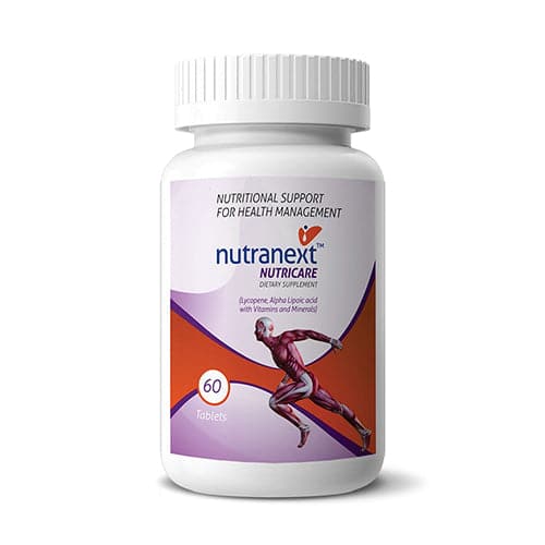 NUTRANEXT® Nutricare | Multivitamin & Multiminerals, A blend of Lycopene, Alpha Lipoic acid  (Veg) Pack of 60 Tablets