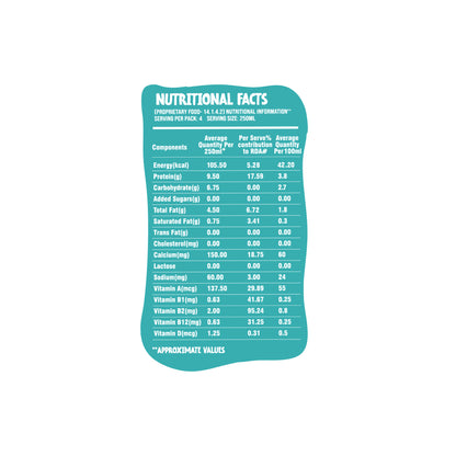 Vegan Drink Company Soy Milk Unsweetened 1 Litre