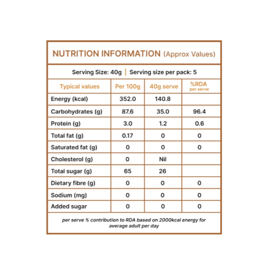 Barefruit Solar Dried Pineapple - 200G Pack