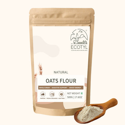 Ecotyl Oats Flour | Wholesome Flour | High Fibre | 500g