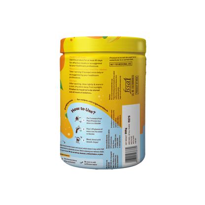 Origin Nutrition Plant Protein Powder Mango Flavour with 25g Protein Per Serving, 288g