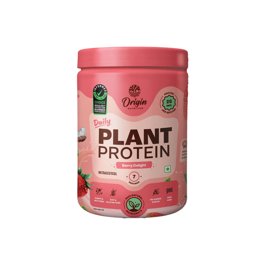 Origin Nutrition Daily Plant Protein Strawberry Flavour , 286g