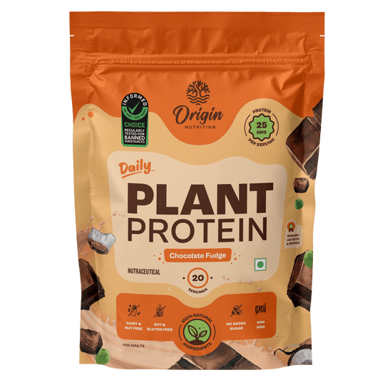 Origin Nutrition Daily Plant Protein Chocolate Flavour , 816g