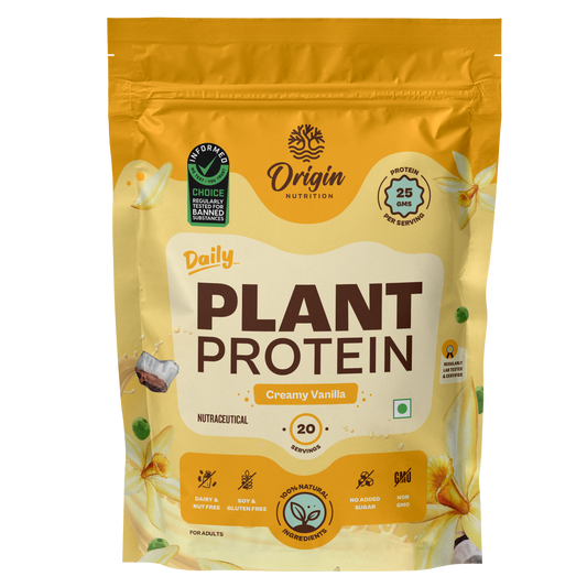 Origin Nutrition Daily Plant Protein Vanilla Flavour , 794g
