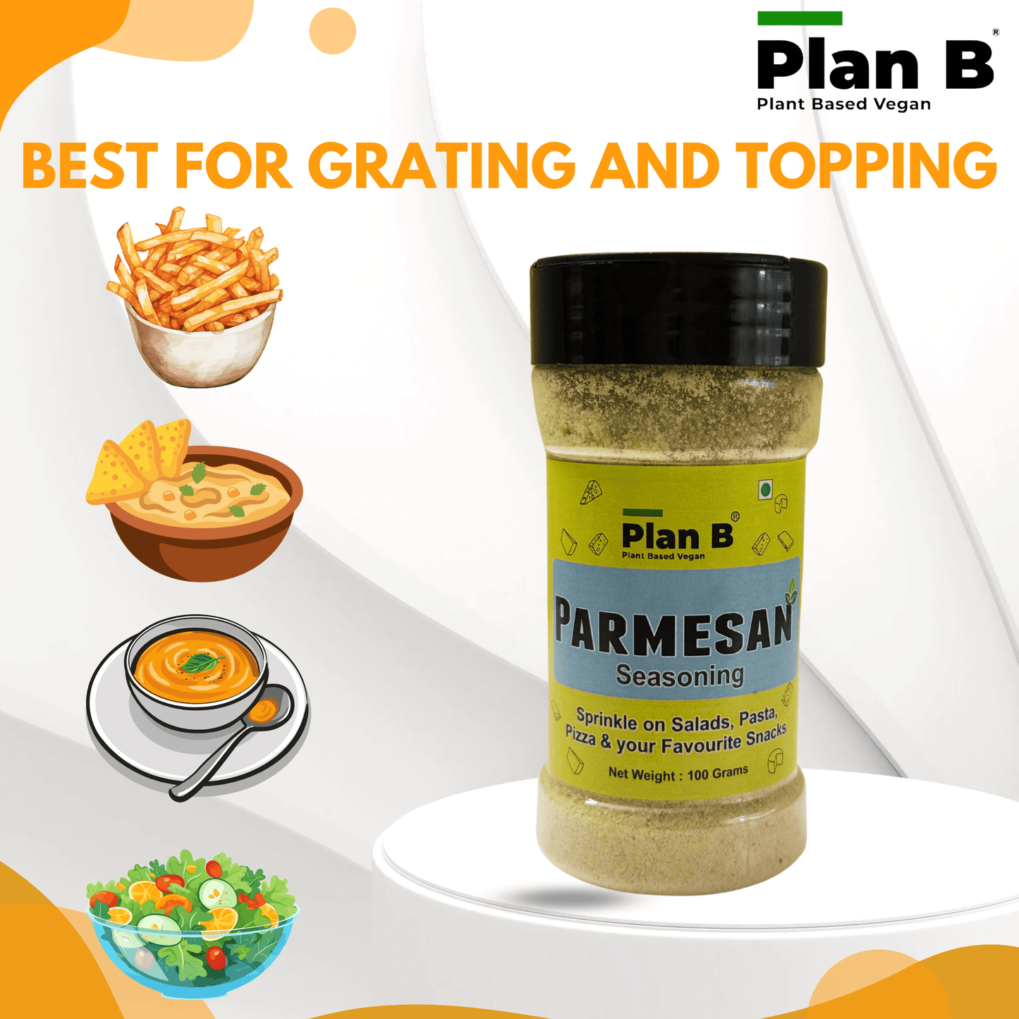 Plan B Parmesan Seasoning 100 g