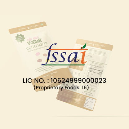 Oh My Vegan | Peanut Butter Coco Melts