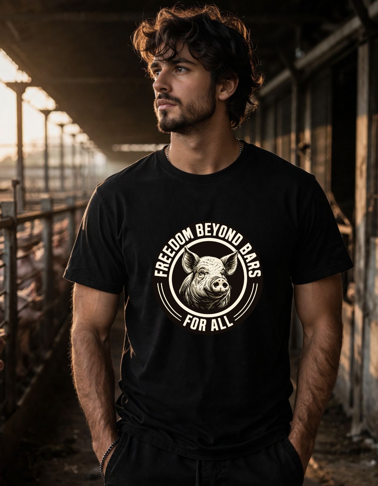 T-Shirt | Freedom beyond Bars, Freedom for All