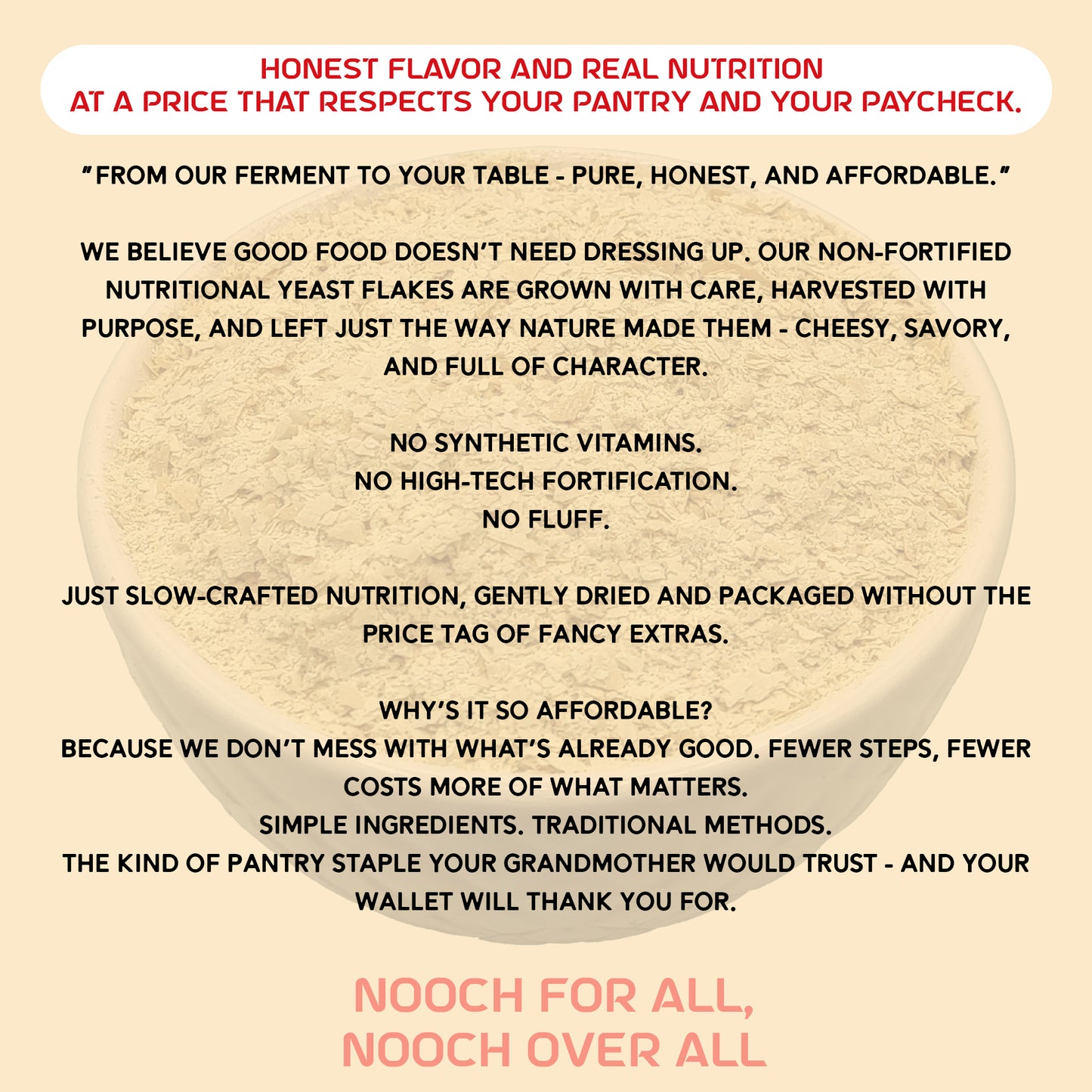 Sprinkl'd by Alla's Posh Flavors PERI PERI Unfortified Nutritional Yeast Flakes Gluten-Free, Cheesy and Savory Non-Fortified Nooch | Rich in B Vitamins Minerals and Protein | Plant-based Superfood, 100 Grams